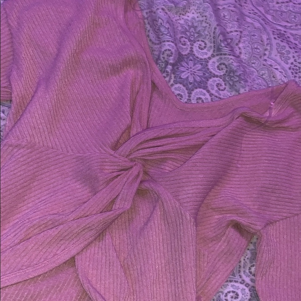forever21 twist sweater